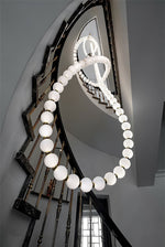 Halti Necklace Acrylic Chandelier