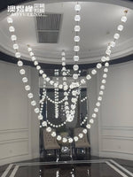 Pearl Necklace Balls Chandelier
