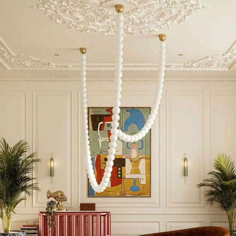Halti Necklace Acrylic Chandelier