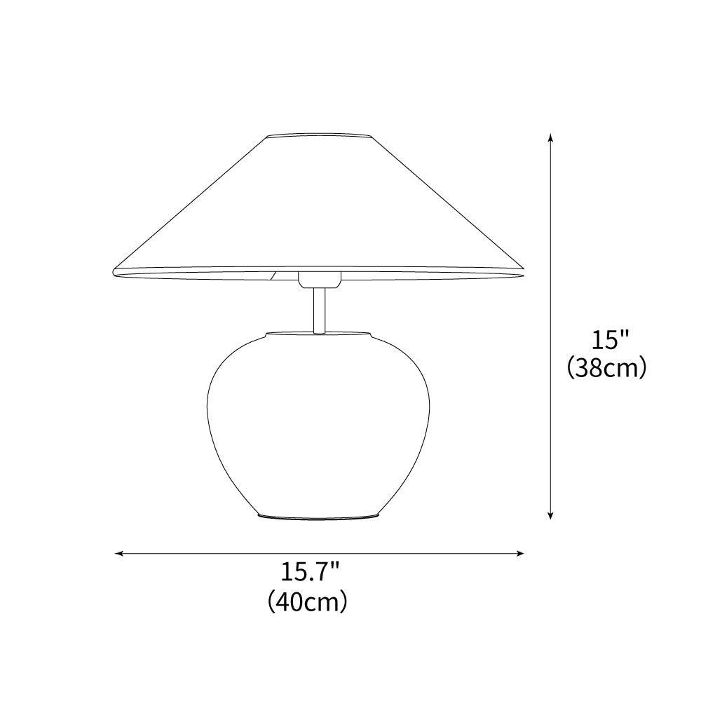 Harper Table Lamp 15.7"