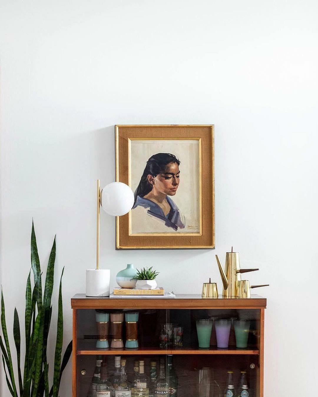 Harper Globe Table Lamp 8.7"