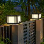 Harrison Solar Cube Outdoor Lamp