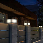 Harrison Solar Cube Outdoor Lamp