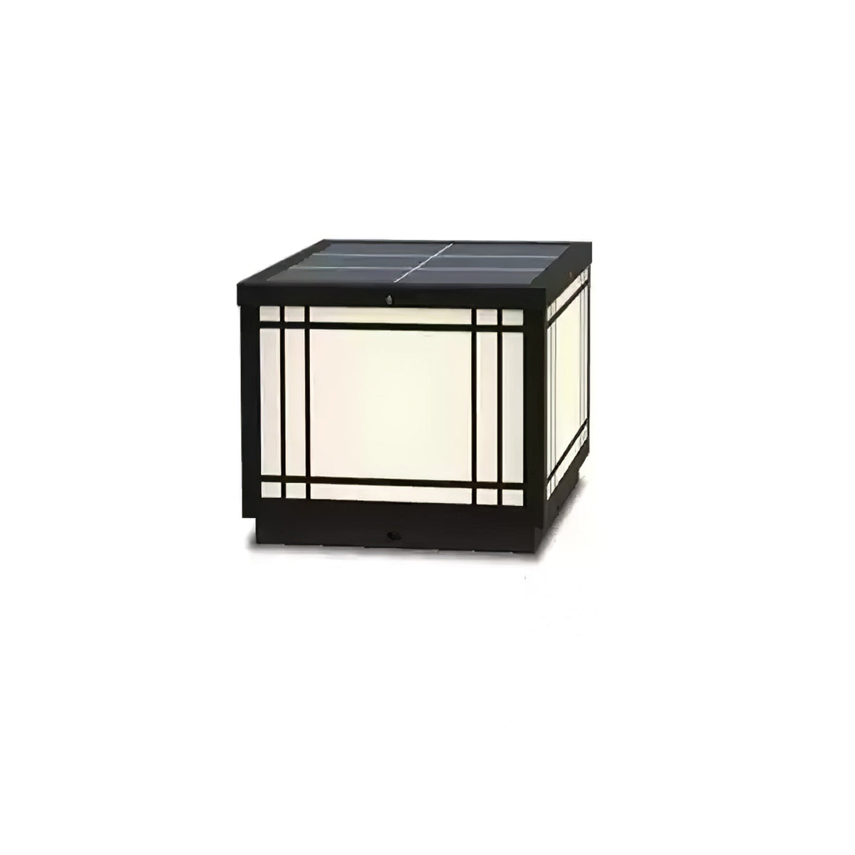 Harrison Solar Cube Outdoor Lamp