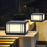 Harrison Solar Cube Outdoor Lamp
