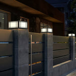 Harrison Solar Cube Outdoor Lamp