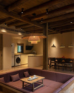 Hat Weave Rattan Pendant Lamp