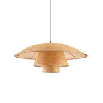 Hat Weave Rattan Pendant Lamp