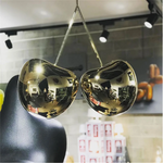 Gold Pendant Light for Living Room, Bar, Dining Room - Italian Design