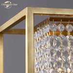 Crystal Rectangle Luxury Chandelier for Elegant Home Décor