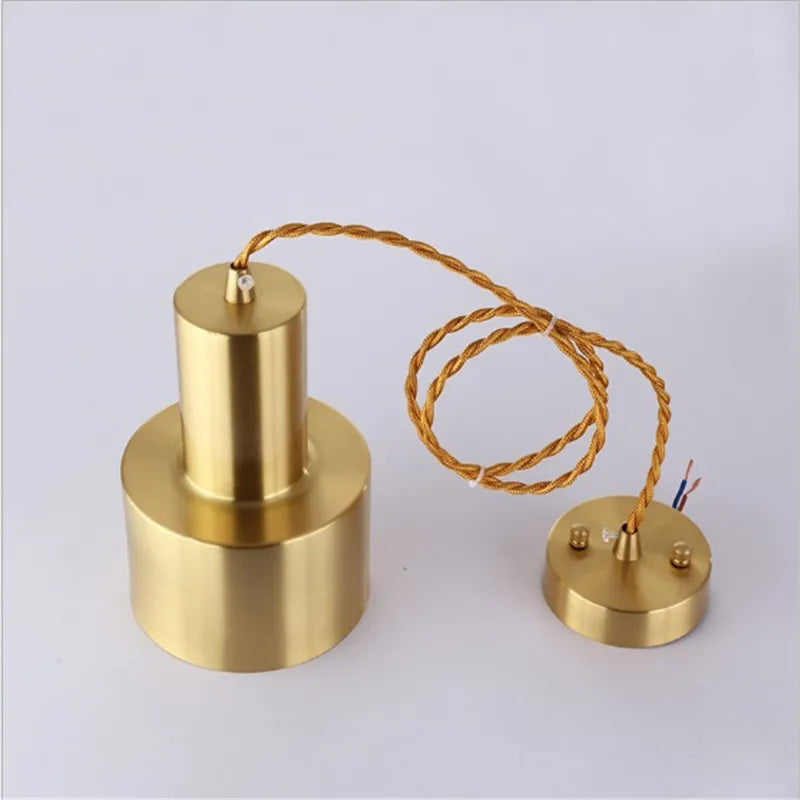 Brass Trumpet Pendant Light - Stylish Nordic Design for Bedroom, Hallway, Bar