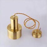 Brass Trumpet Pendant Light - Stylish Nordic Design for Bedroom, Hallway, Bar