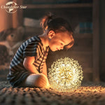 Crystal Star LED Chandelier - Art Deco Dandelion Pendant Lighting for Home Décor