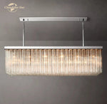 Cielo Rectangular LED Chandelier for Living Dining Kitchen Island Lamps