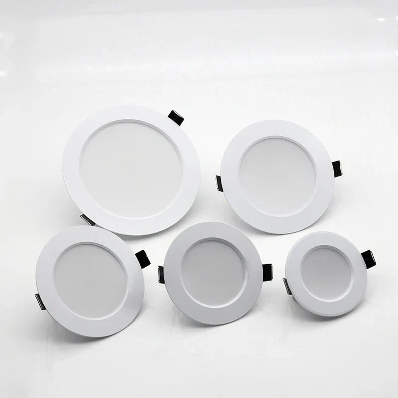 Round LED Downlight 18W 15W 12W 9W 7W AC220V Recessed LED Ceiling Spot Light