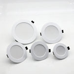 Round LED Downlight 18W 15W 12W 9W 7W AC220V Recessed LED Ceiling Spot Light