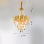 Postmodern Crystal Marble LED Floor Lamp for Bedroom