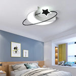Modern Moon Ceiling Light for Kids Room and Bedroom Decoration