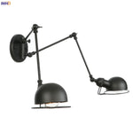 Antique Black Wall Lamp Vintage Industrial Sconce LED Applique Murale
