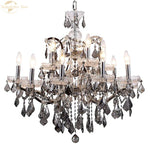 Rococo Crystal Chandelier LED Candle Vintage Luxury Lighting