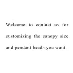 LED Crystal Chandelier Stainless Steel Pendant Light for Living Room