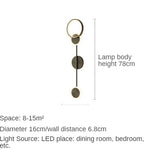 Modern Gold LED Wall Light Sconce for Home Decor