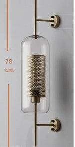 Vintage LED Wall Sconce: Elegant European Style Bedroom & Living Room Light Fixtures