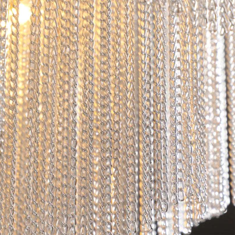 Cadena Chain Tassel Ceiling Light Fixture