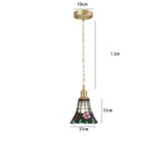 Nordic Glass LED Pendant Lamp for Cafe Bedroom Restaurant, Japanese Style