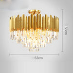 Postmodern Crystal Marble LED Floor Lamp for Bedroom