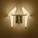 Love Bird LED Wall Sconce Iron Acryl Wall Light for Bedroom Corridor