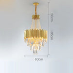 Postmodern Crystal Marble LED Floor Lamp for Bedroom