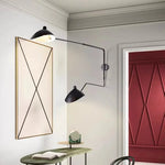 Black Serge Mouille Wall Lamp: Nordic Design, Creative Living Room Decor