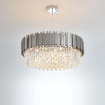 Chrome Silver Gold Black Suspension Luminaire Pendant Lamp for Foyer