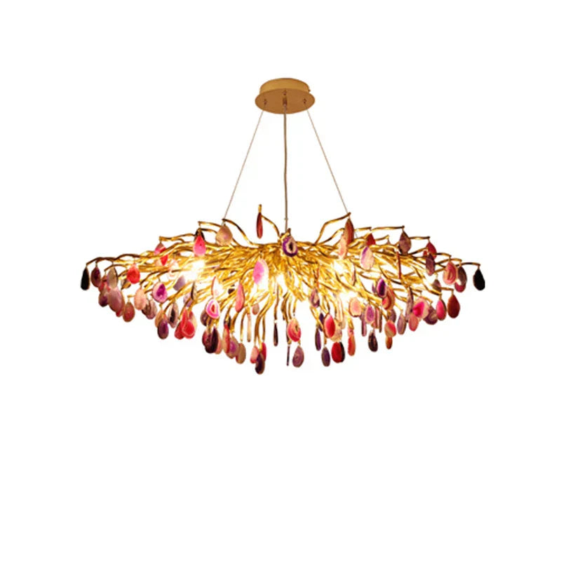 Agate Designer LED Chandelier for Dining & Foyer Room