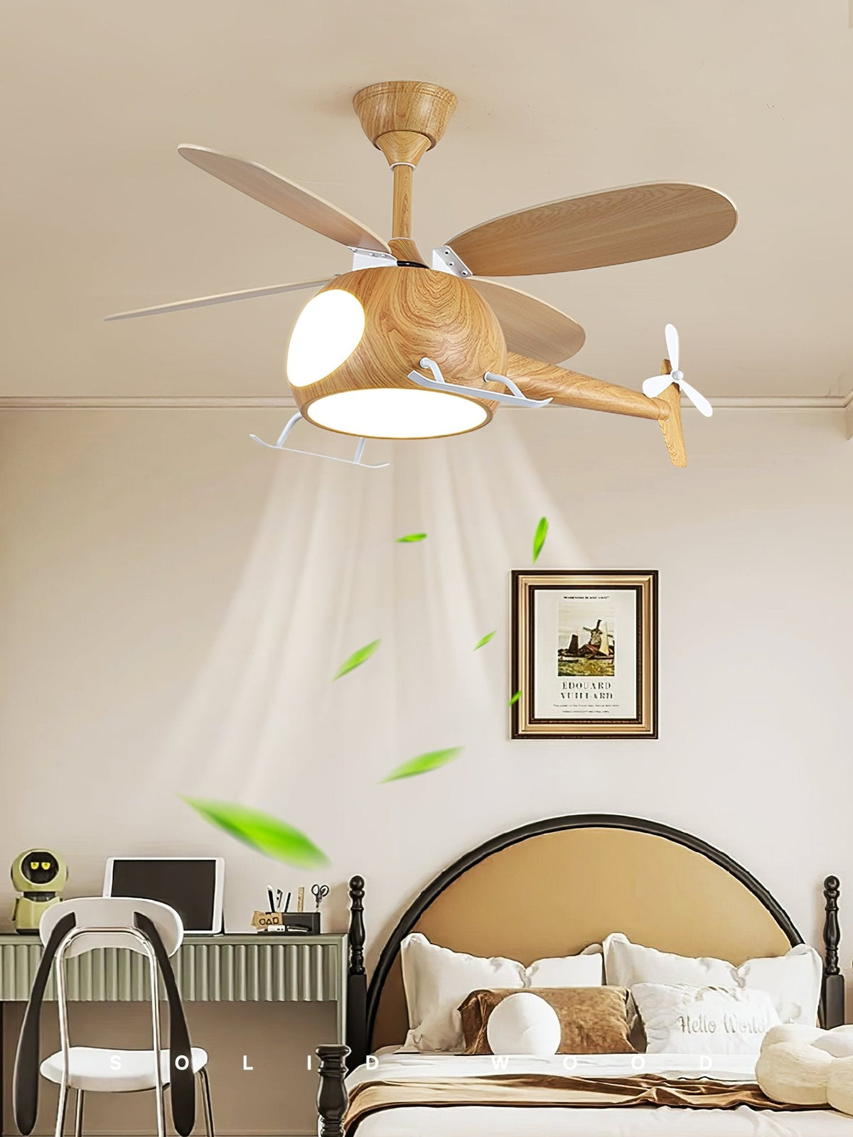 Heli Breeze Kids Ceiling Fan Light