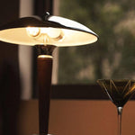 Helmet Table Lamp 11.8"