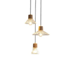 Hemp Rope Glass Pendant Lamp