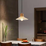 Hemp Rope Glass Pendant Lamp