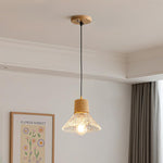 Hemp Rope Glass Pendant Lamp