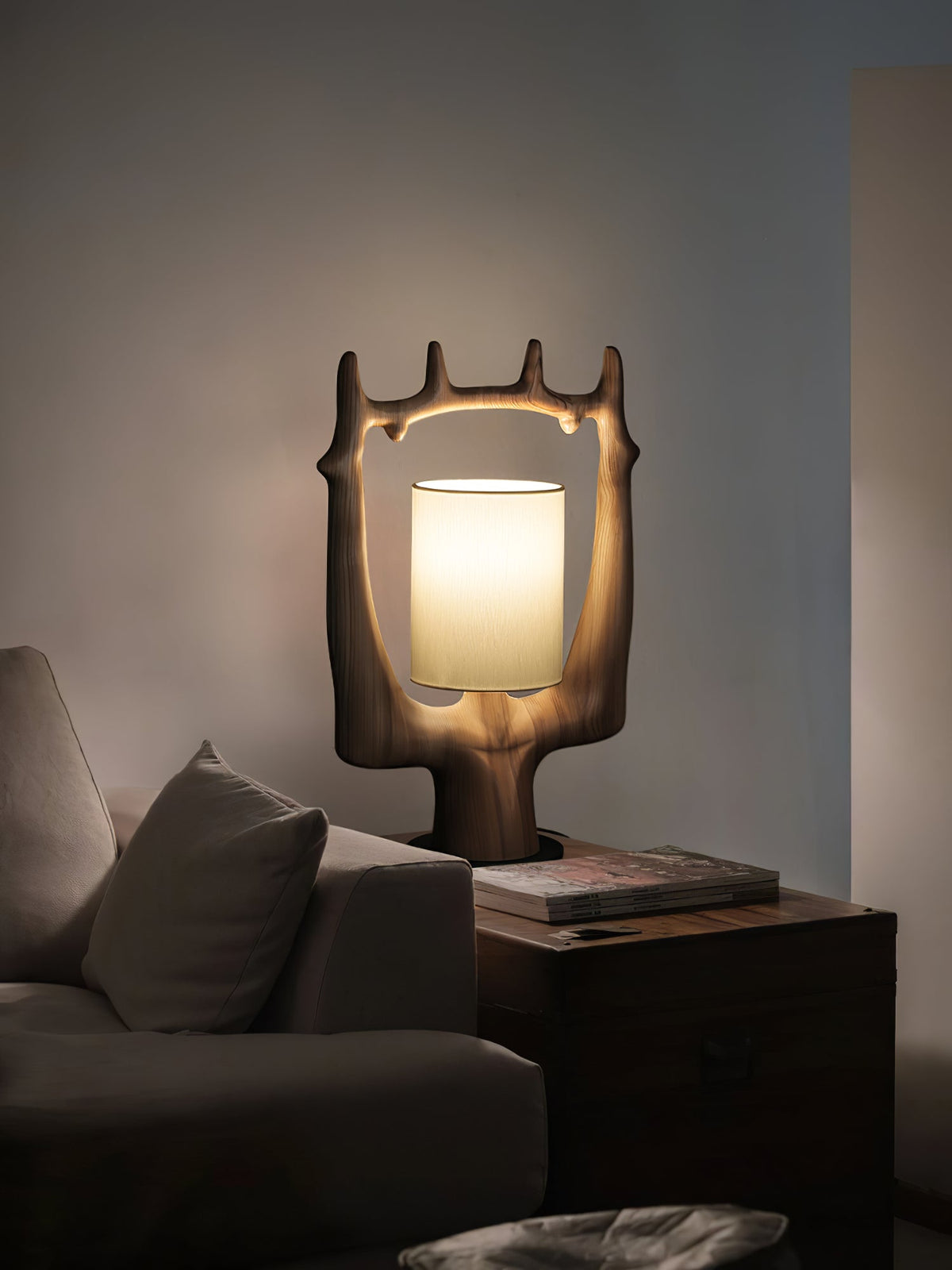 Antler Ring Table Lamp