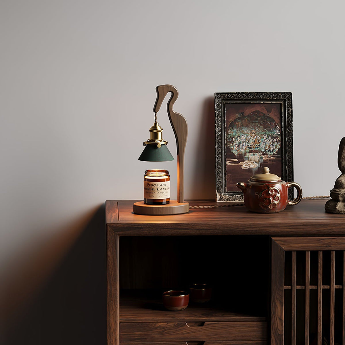 Heron Glow Candle Warmer Lamp