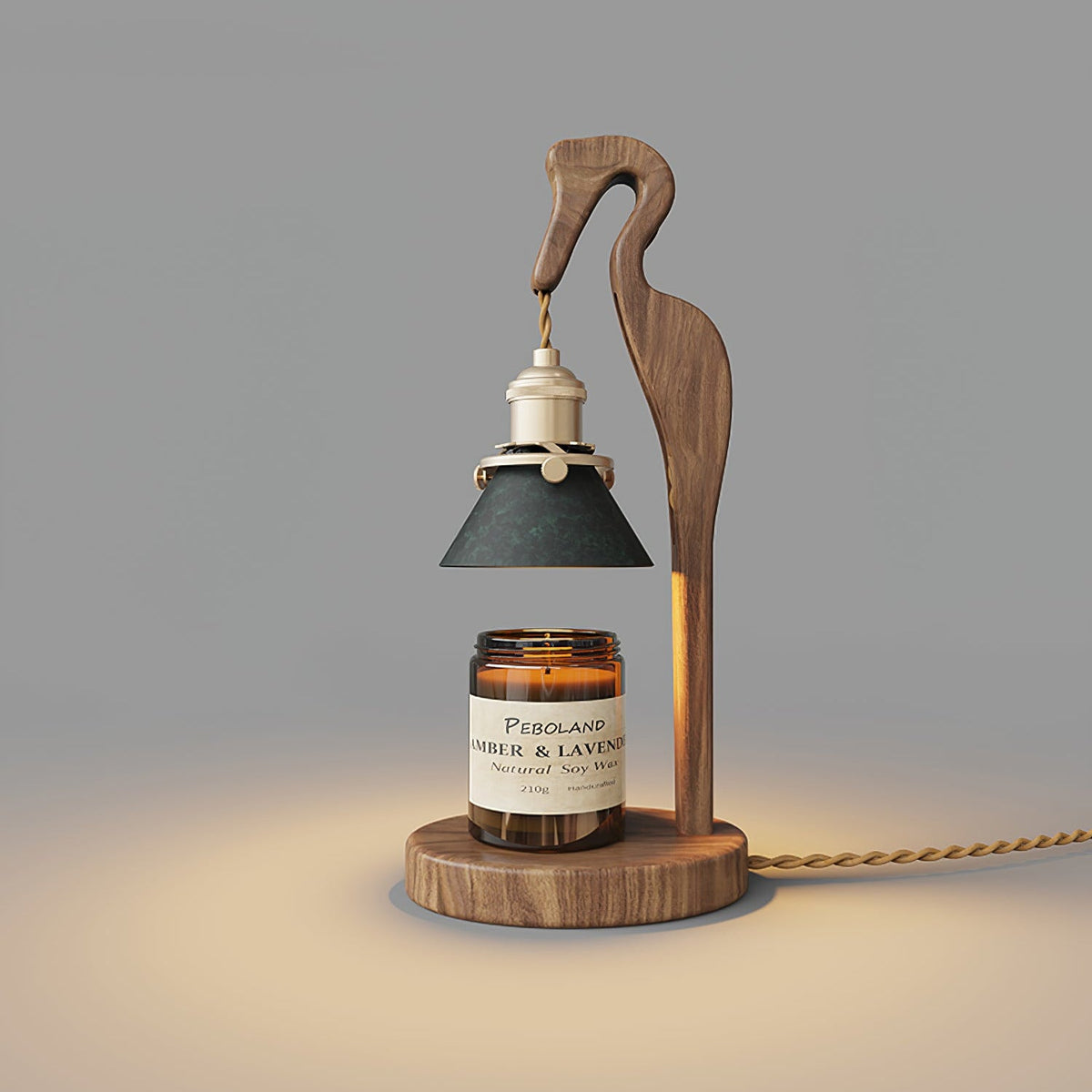 Heron Glow Candle Warmer Lamp