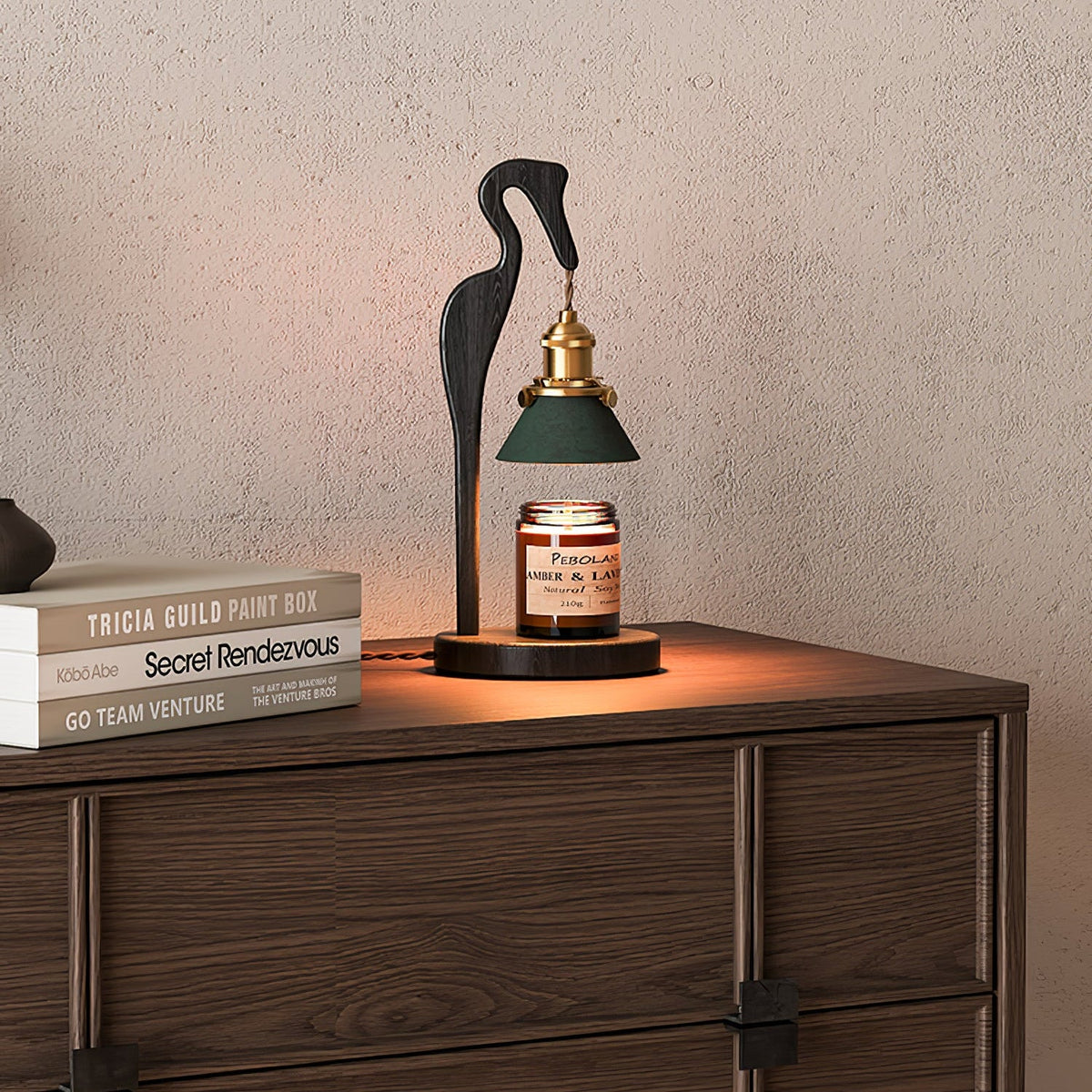 Heron Glow Candle Warmer Lamp