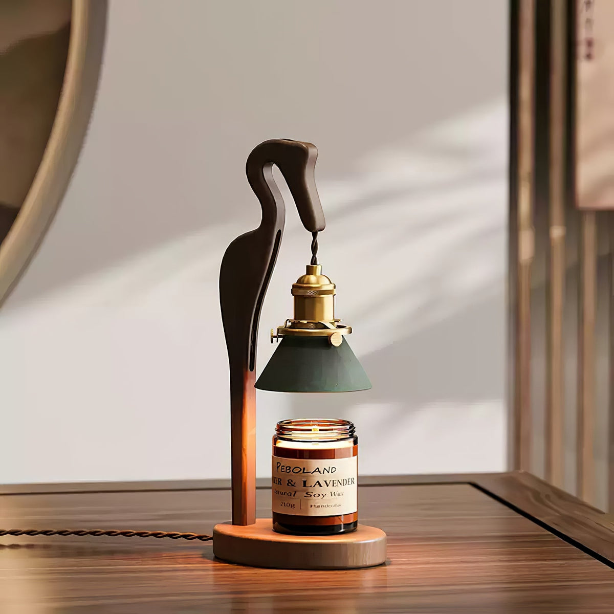 Heron Glow Candle Warmer Lamp