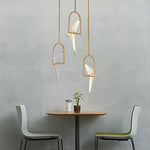 Love Bird Chandelier Lighting - White Gold Designer Lustre for Dining Room