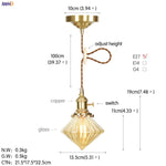 Afralia™ Nordic White Glass Copper Pendant Light with Switch for Home, Bar, and Cafe