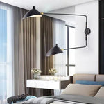 Black Serge Mouille Wall Lamp: Nordic Design, Creative Living Room Decor