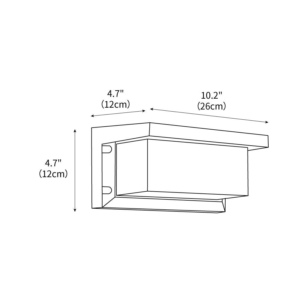 Horizontal LED Outdoor Light