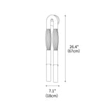 Horsehair Wall Lamp 7.1"